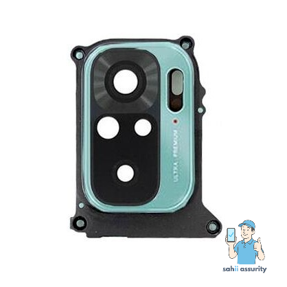 Camera Lens Glass with Frame for Xiaomi Redmi Note 10 Green